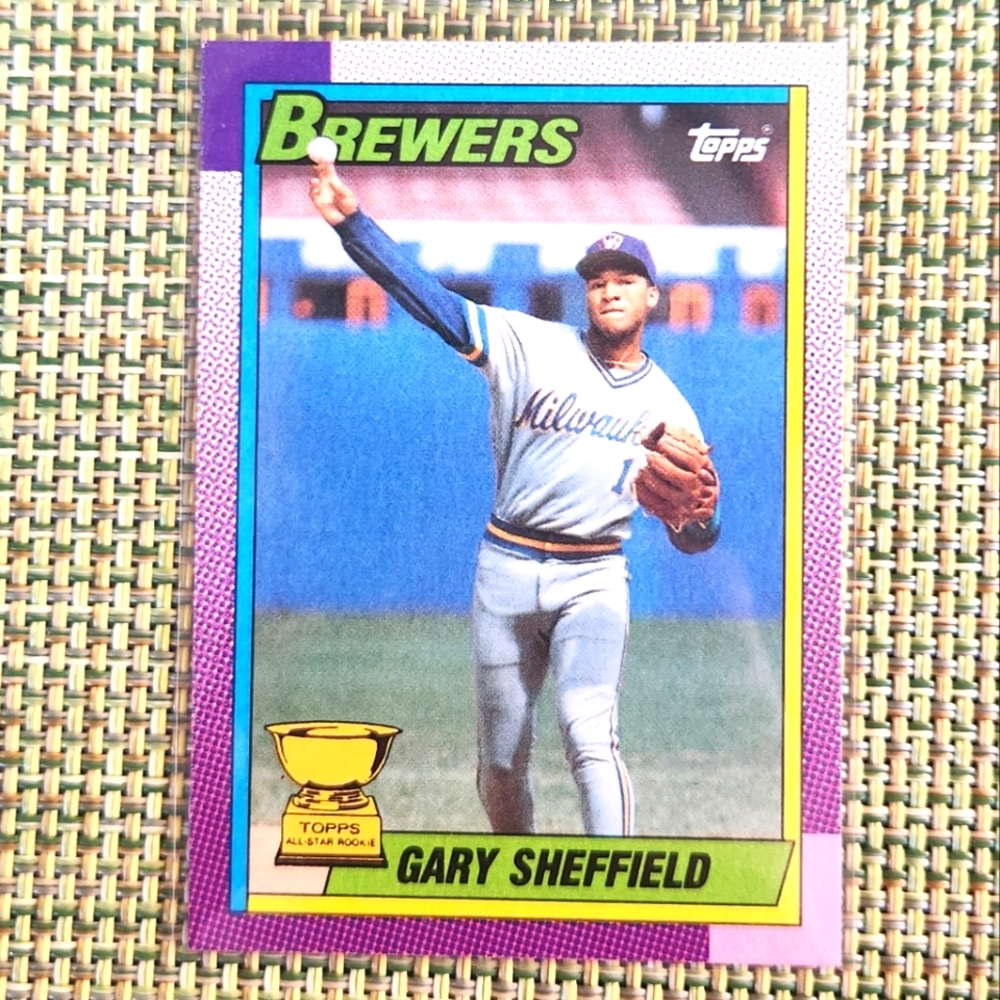 Gary Sheffield Topps All-Star Rookie Baseball Card